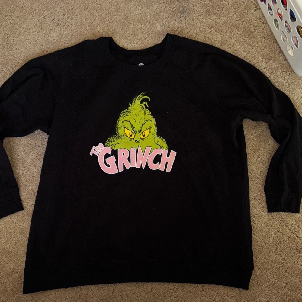 Torrid Grinch Sweatshirt Size 3 Plus Size Women’s Shirt Top